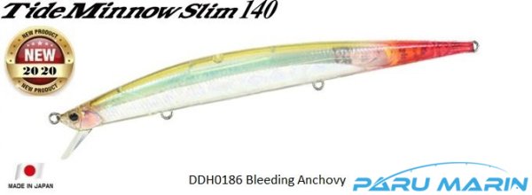 Duo Tide Minnow Slim 140 DDH0186 Bleeding Anchovy