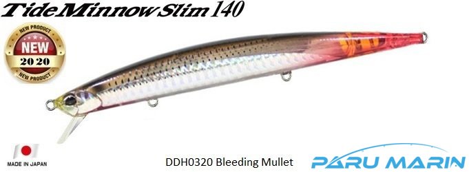 Duo Tide Minnow Slim 140  DDH0320 / Bleeding Mullet