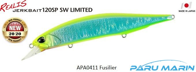 Duo Realis Jerkbait 120SP SW APA0411 Fusilier