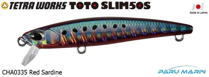 Duo Tetra Works Toto Slim 50S CHA0335 Red Sardine