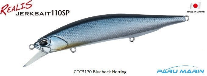 Duo Realis Jerkbait 110SP CCC3170 / Blueback Herring