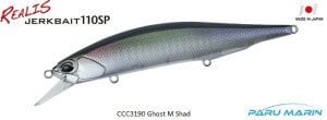 Duo Realis Jerkbait 110SP CCC3190 / Ghost M Shad
