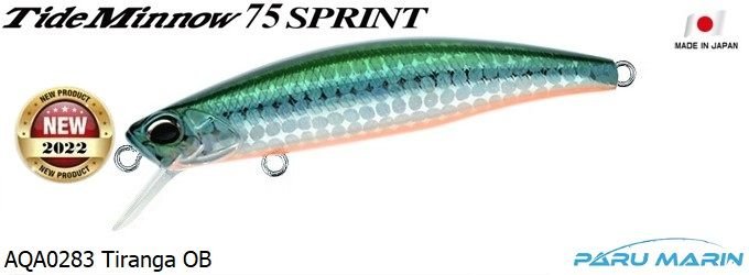 Duo Tide Minnow 75 Sprint AQA0283 Tiranga OB