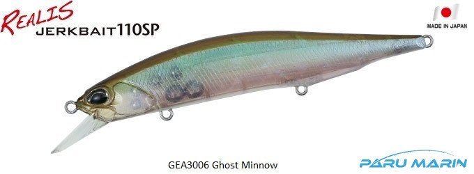 Duo Realis Jerkbait 110SP GEA3006 / Ghost Minnow