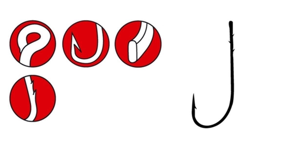 GAMAKATSU WORM 36 Tekli İğneler