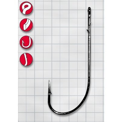GAMAKATSU WORM 36 Tekli İğneler