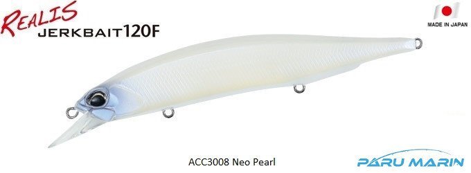 Duo Realis Jerkbait 120F ACC3008 / Neo Pearl