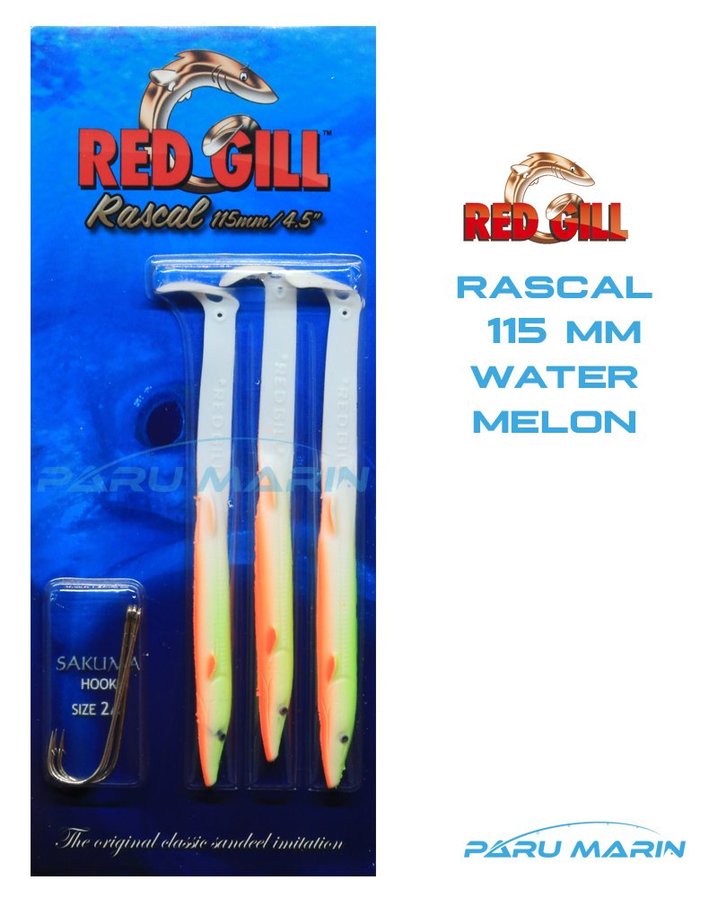 Red Gill Rascal 115mm Silikon Balık Watermelon