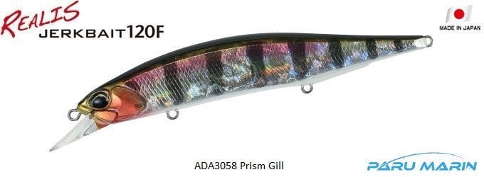 Duo Realis Jerkbait 120F ADA3058 / Prism Gill
