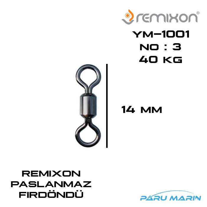 Remixon YM-1001 Bilyalı Fırdöndü No:3 40KG.