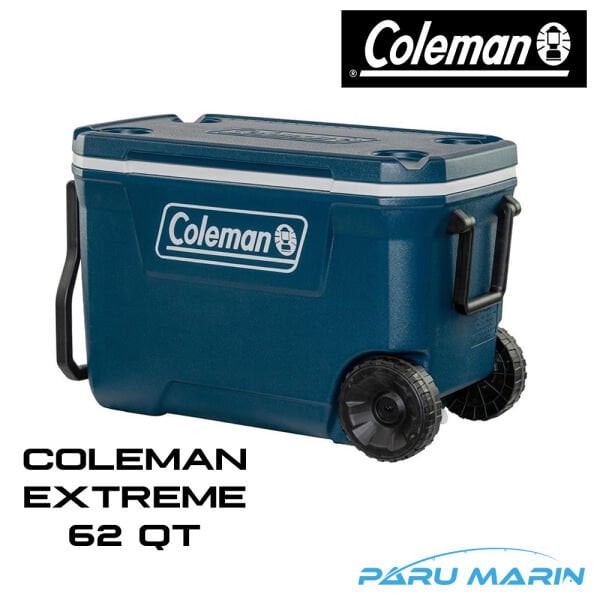 COLEMAN Xtreme Tekerlekli 62QT / 58LT. Buzluk