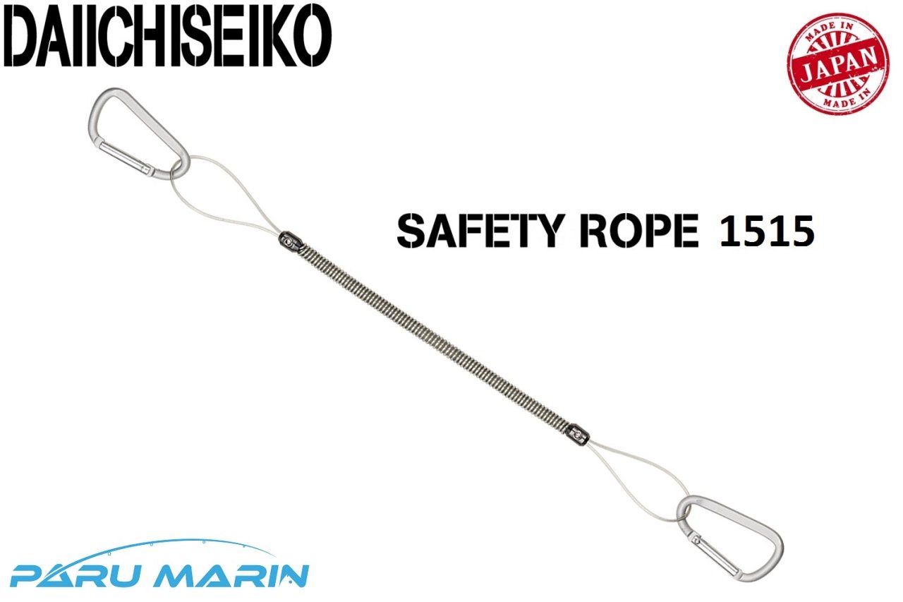 Daiichiseiko Safety Rope 1515 Güvenlik Kordonu Silver