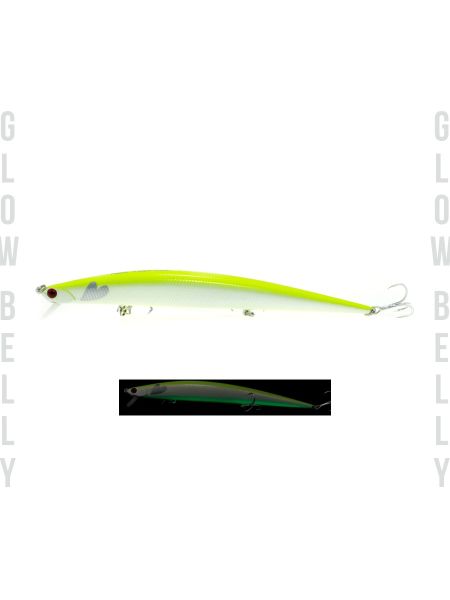 Fujin Flux 175mm 29gr. Sinking Maket Balık 017 GLOW BELLY
