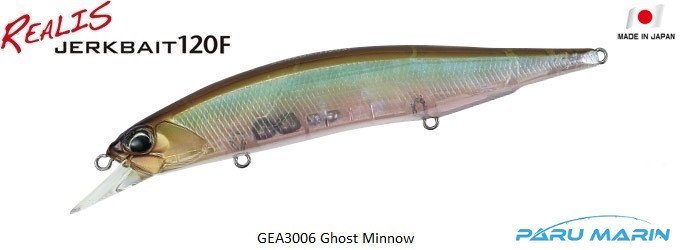 Duo Realis Jerkbait 120F GEA3006 / Ghost Minnow