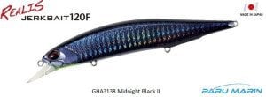 Duo Realis Jerkbait 120F GHA3138 / Midnight Black II