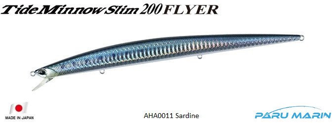Duo Tide Minnow Slim Flyer 200 AHA0011 / Sardine