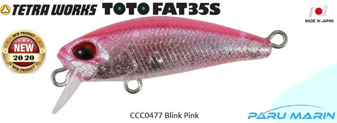 Duo Tetra Works Toto Fat 35S CCC0477 Blink Pink