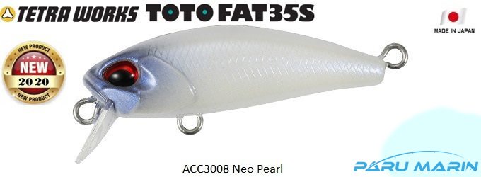 Duo Tetra Works Toto Fat 35S ACC3008 Neo Pearl