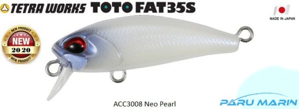 Duo Tetra Works Toto Fat 35S ACC3008 Neo Pearl
