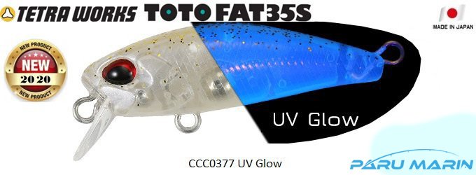 Duo Tetra Works Toto Fat 35S CCC0377 UV Glow