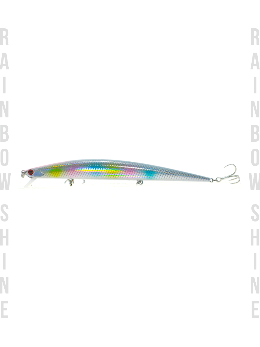 Fujin Flux 175mm 29gr. Sinking Maket Balık 176 RAINBOW SHINE