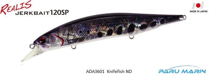 Duo Realis Jerkbait 120SP ADA3061 / Knifefish ND