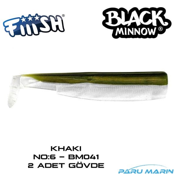 Fiiish BM200/6 BM041 2 Adet Yedek Gövde Khaki Silikon