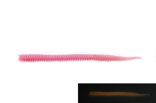 Fujin Mad Worm 9 cm LRF Silikonu Boru Kurdu Pembe