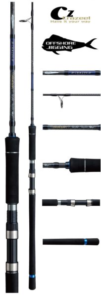 Crazee Jigging Shaft S63MH Jigging Kamış 1.90mt Max 200gr