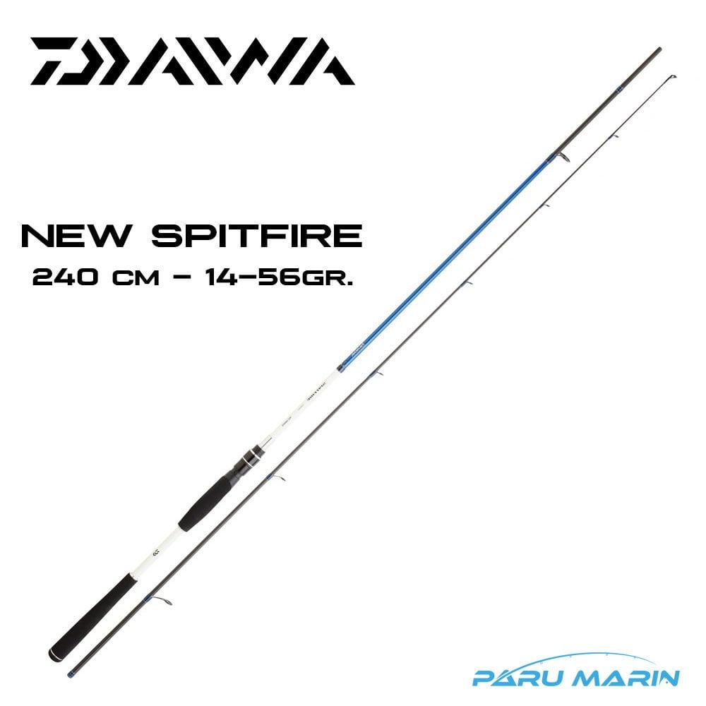 Daiwa New Spitfire Seabass 240cm 14-56gr. Spin Olta Kamışı (SPSB802HXHFSBF)