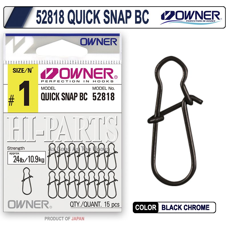 OWNER 52818 Quick Snap Klips