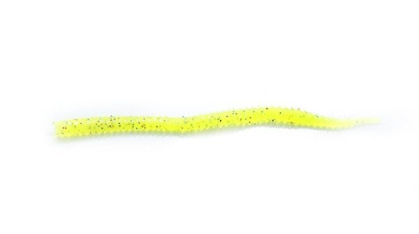 Fujin Mad Worm 9 cm LRF Silikonu Boru Kurdu Sarı