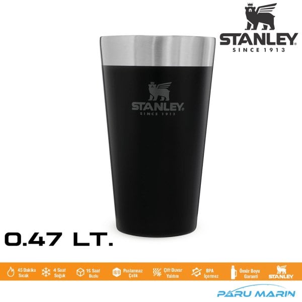 Stanley Adventure Soğuk İçecek Bardağı 0.47Lt. SİYAH