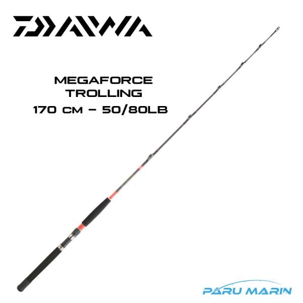 Daiwa New Megaforce 1.70m 50-80 LBS Tek P. Trolling Olta Kamışı (MFTR1715080ARDF)