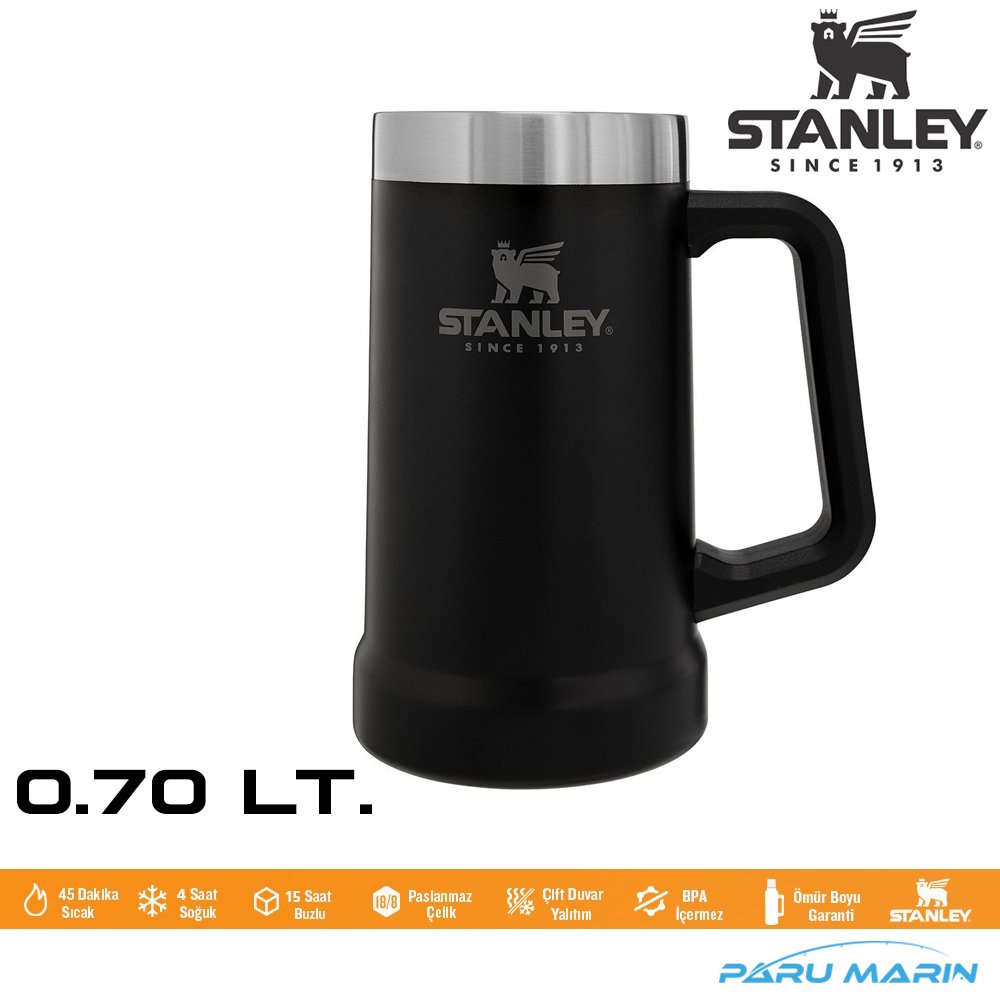 Stanley Adventure Vakumlu Termos Bardak 0.70Lt. SİYAH