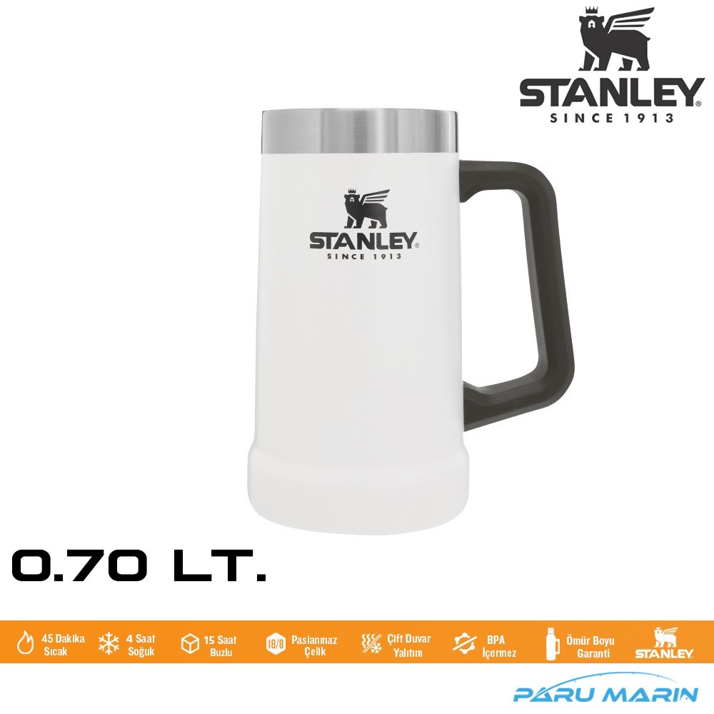 Stanley Adventure Vakumlu Termos Bardak 0.70Lt. BEYAZ