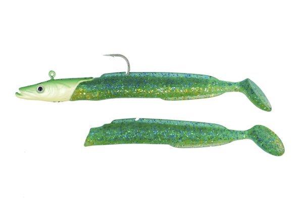 Fujin Salt Eel 13cm 22gr x2 Silikon Yem 033 Green Space