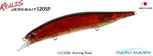 Duo Realis Jerkbait 120SP CCC3166 / Burning Shad