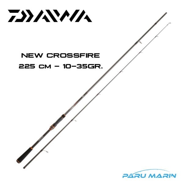 Daiwa New Crossfire 225cm 10-35gr. Spin Kamış (CF742HMHFSCF)