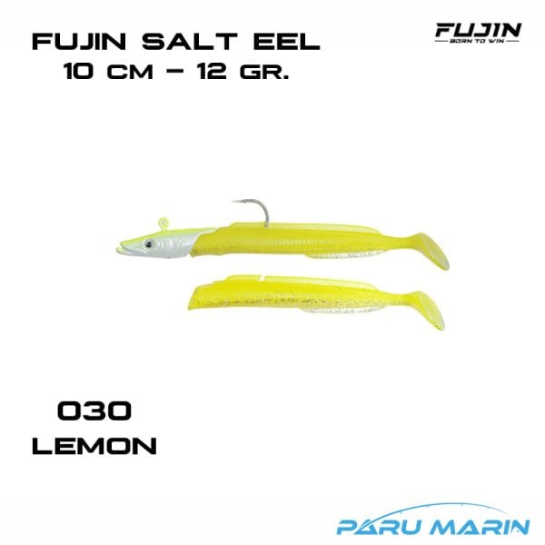 Fujin Salt Eel 10cm 12gr x2 Silikon Yem 030 Lemon