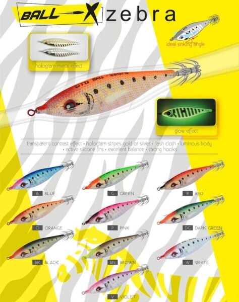 DTD Zebra 2.0 65mm 7.9gr. Kalamar Zokası