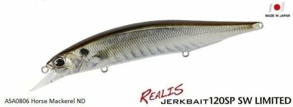 Realis Jerkbait 120SP ASA0806 Horse Mackerel ND