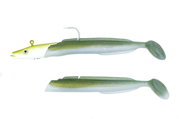 Fujin Salt Eel 10cm 12gr x2 Silikon Yem 031 Natural