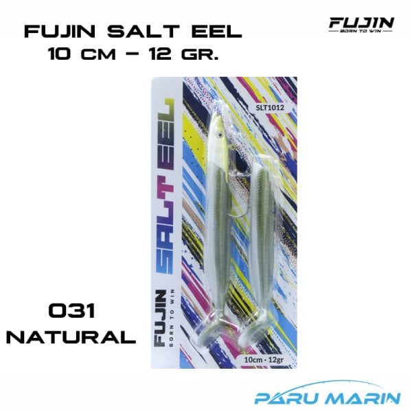Fujin Salt Eel 10cm 12gr x2 Silikon Yem 031 Natural