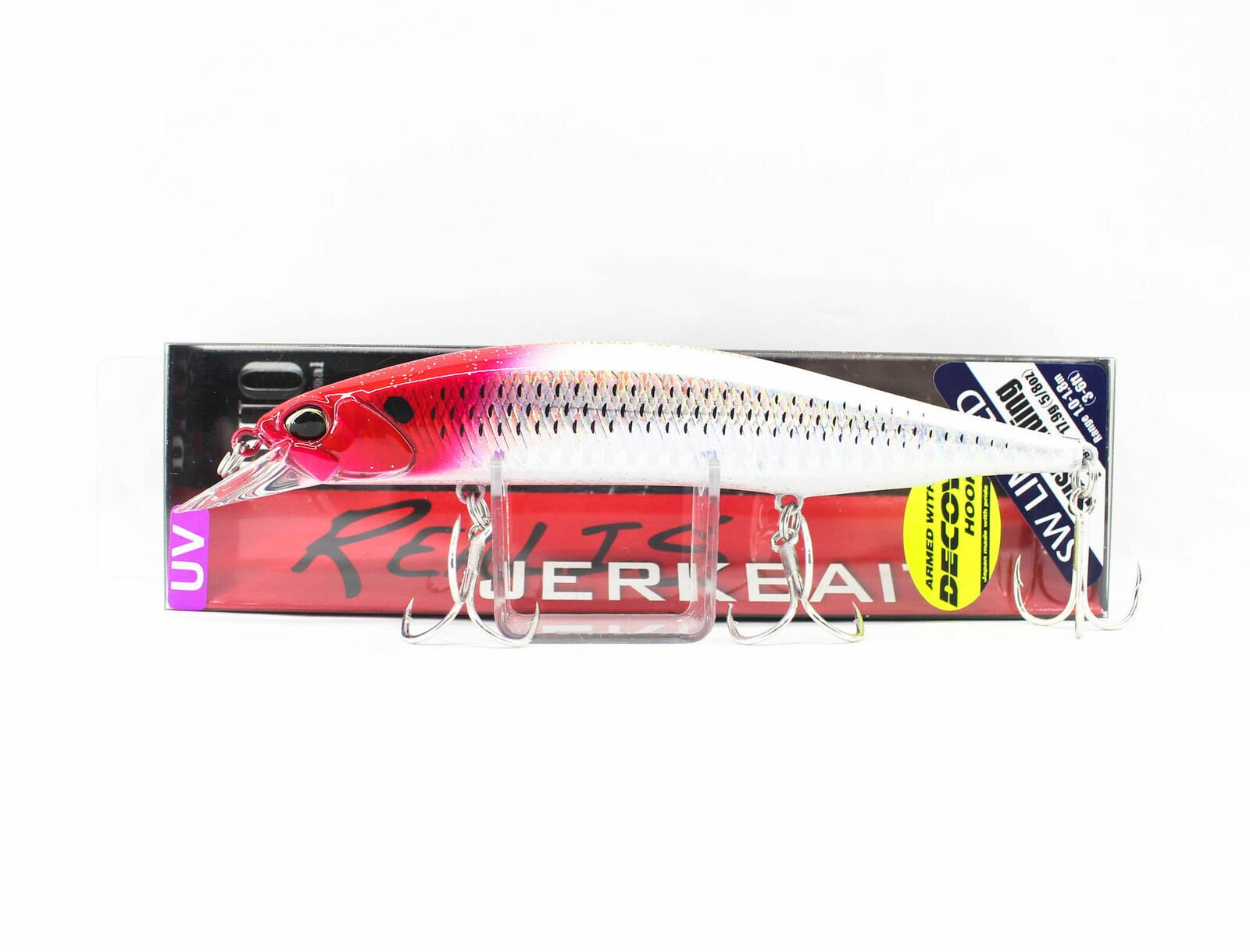 DUO Realis Jerkbait 120SP SW CHA0107 UV Red Head Mullet