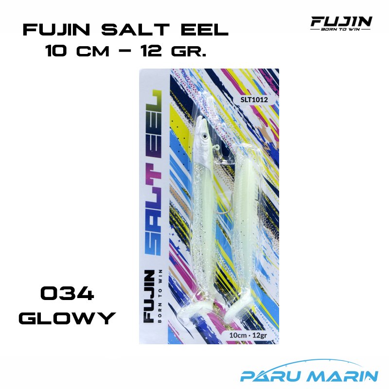 Fujin Salt Eel 10cm 12gr x2 Silikon Yem 034 Glowy