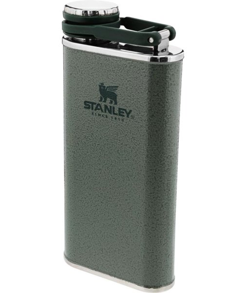 Stanley Klasik Paslanmaz Çelik Cep Matarası 0.23Lt. YEŞİL