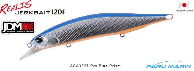 Duo Realis Jerkbait 120F ASA3327 / Pro Blue Prism