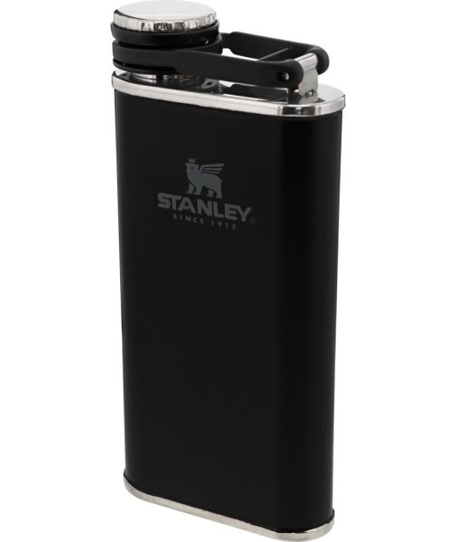 Stanley Klasik Paslanmaz Çelik Cep Matarası 0.23Lt. SİYAH