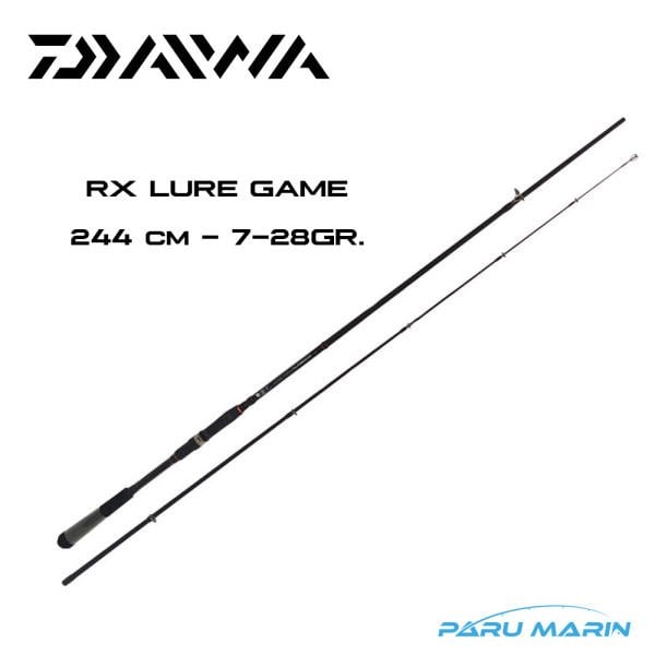 Daiwa RX Lure Game 244cm 7-28gr. Spin Kamış (RX802MHFSAF)